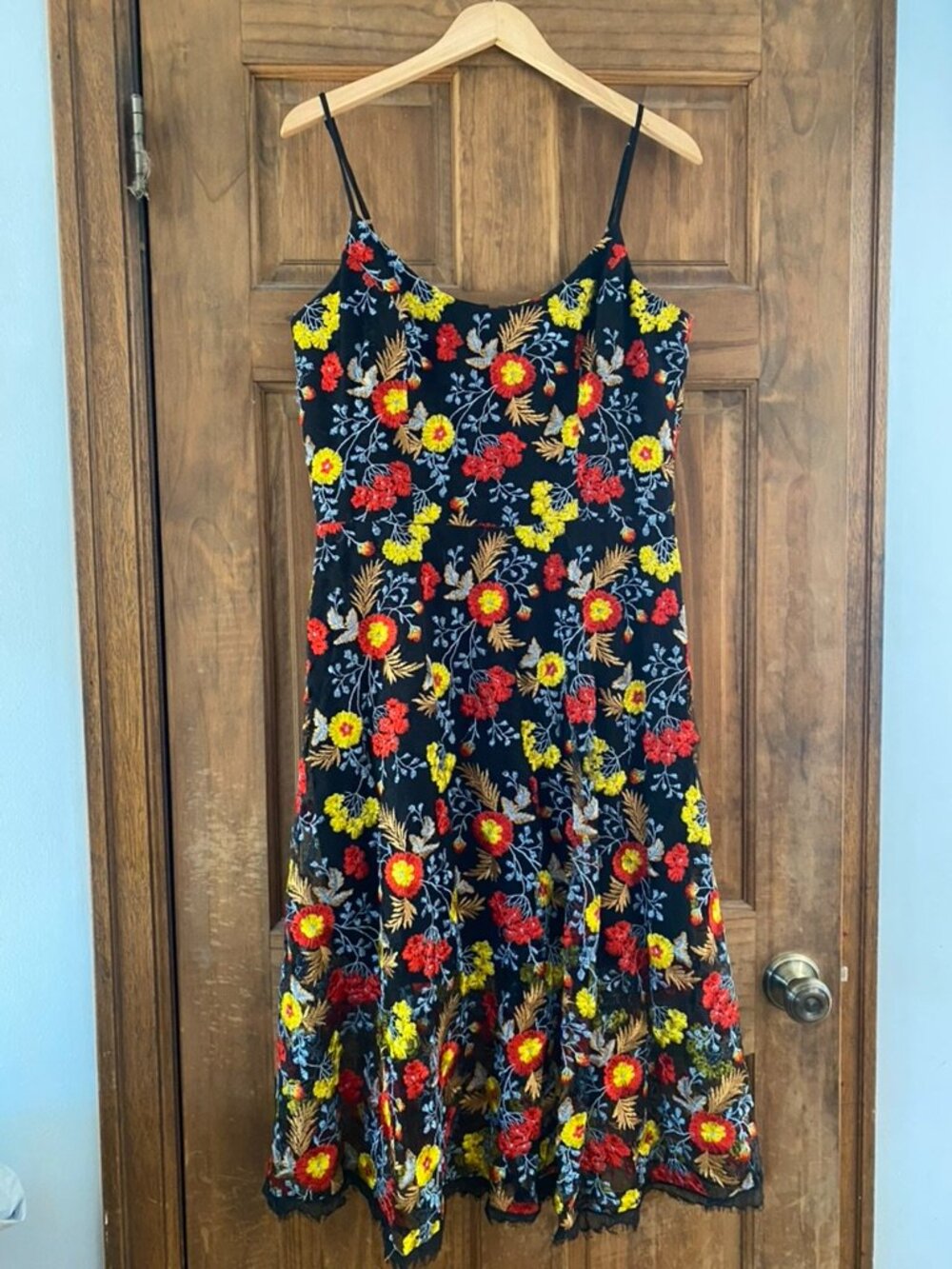 Dress the Population Embroidered Cocktail Dress, size XL